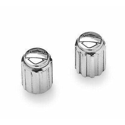Harley-Davidson Accessories Harley-Davidson® Chrome-Plated Brass Valve Stem Caps