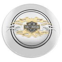 Harley-Davidson Accessories Harley-Davidson® Fuel Cap Medallion - Flames