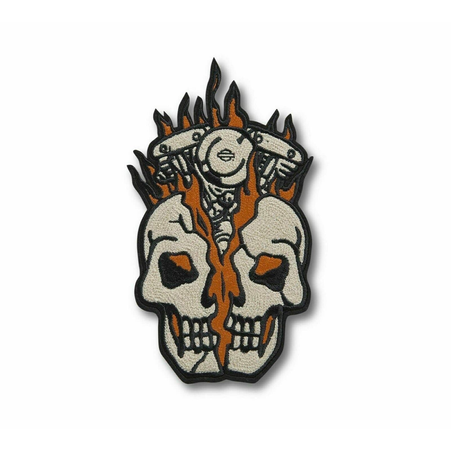 Harley-Davidson Accessories Harley-Davidson® Skull Bust Iron-On Patch