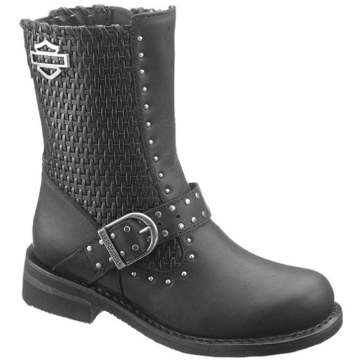 Harley-Davidson® Women's Abbie Black Leather Boots