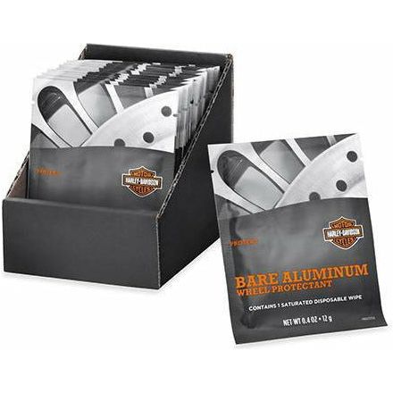 Harley-Davidson Cleaning Products Harley-Davidson® Bare Aluminum Wheel Protectant - €¨individual Wipes