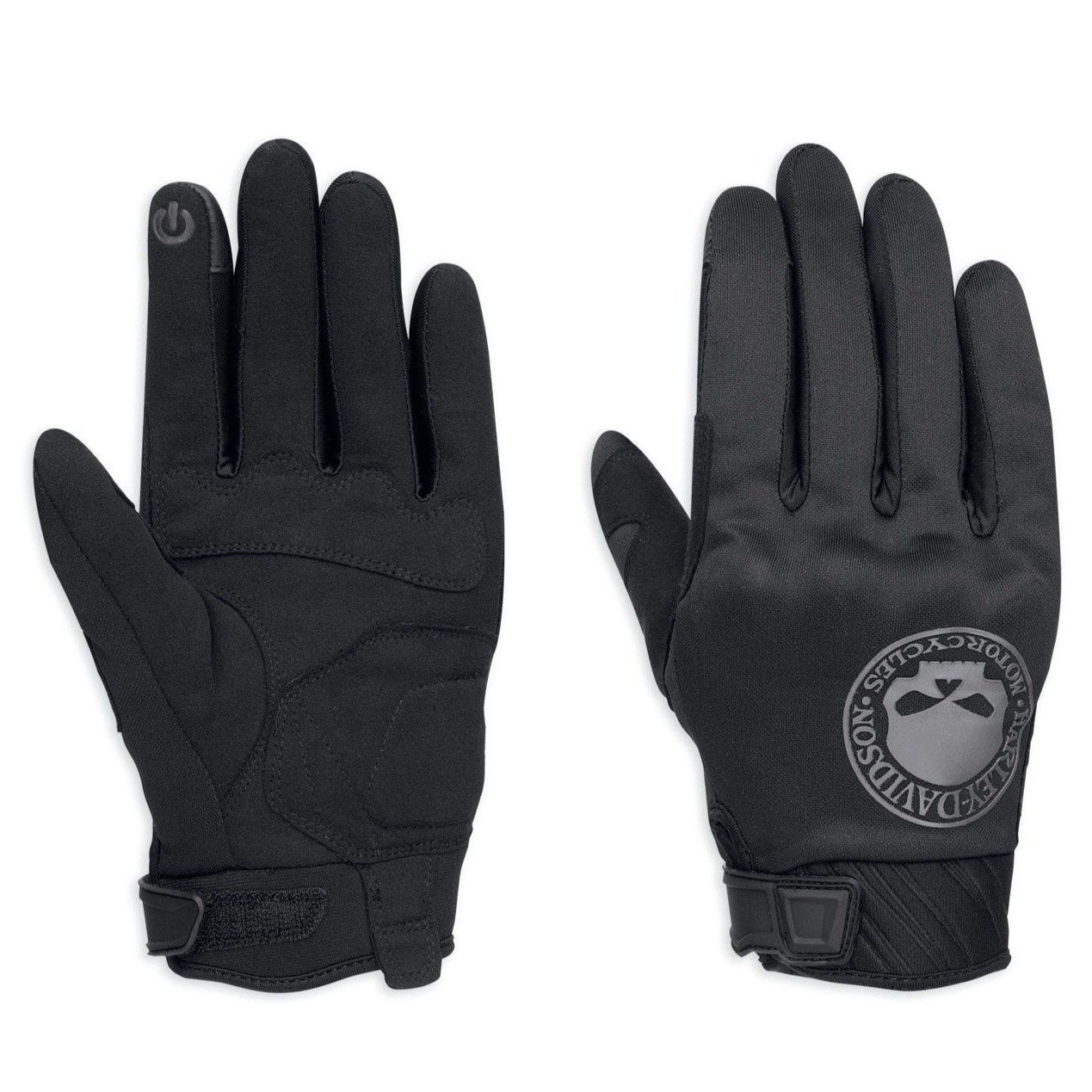 Harley-Davidson Gloves Harley-Davidson® Willie G Skull Soft Shell Motorcycle Gloves