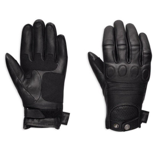 Harley-Davidson® Women's #1 Skull Leather Motorcycle Gloves