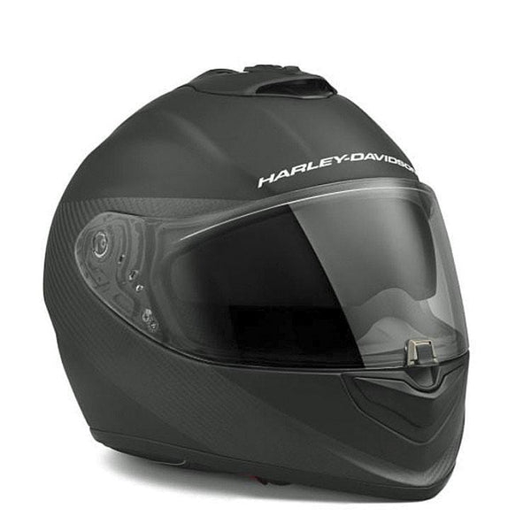 Harley Davidson Brawler Sun Shield X09 Matte Black Full Face Helmet LIND