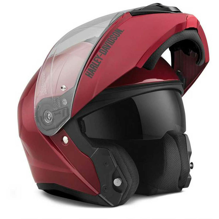 Harley-Davidson® Men's Capstone Sun Shield II H31 Modular Helmet, Red ...