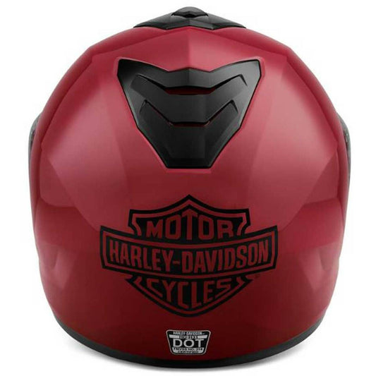 Harley-Davidson Helmets Harley-Davidson® Men's Capstone Sun Shield II H31 Modular Helmet, Red