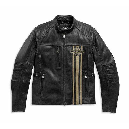 Harley-Davidson Jackets Harley-Davidson® Men's H-D™ Triple Vent Passing Link II Leather Jacket