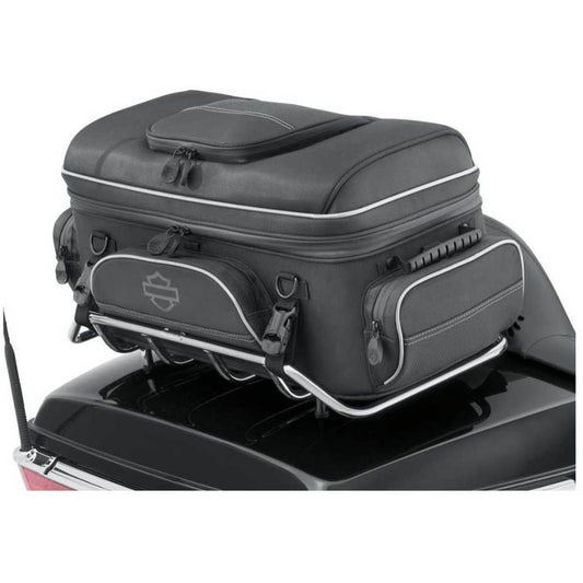 Harley-Davidson® Onyx Premium Luggage Tour-Pak Rack Bag - Black