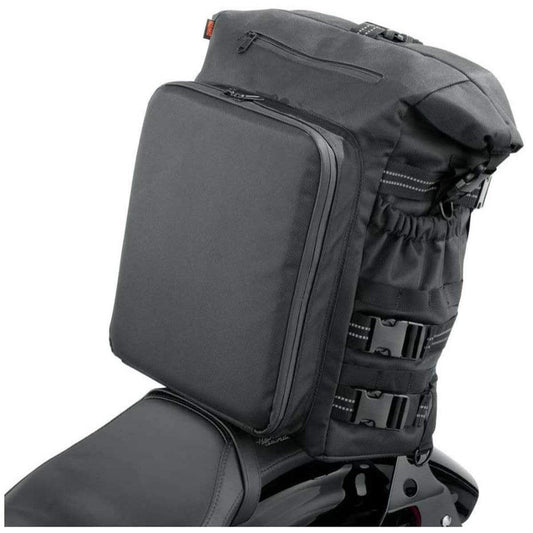Harley-Davidson® Overwatch Large Sissy Bar Water-Resistant Bag - Black