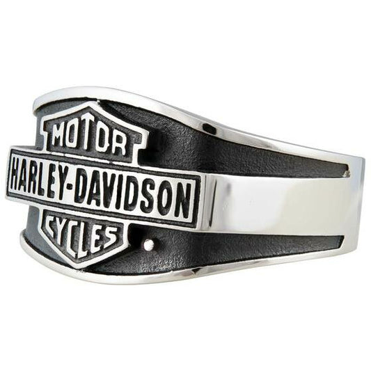 Harley-Davidson® Men's Vintage Bar & Shield Signet Ring