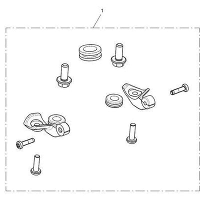 Triumph Fog Light Relocation Kit