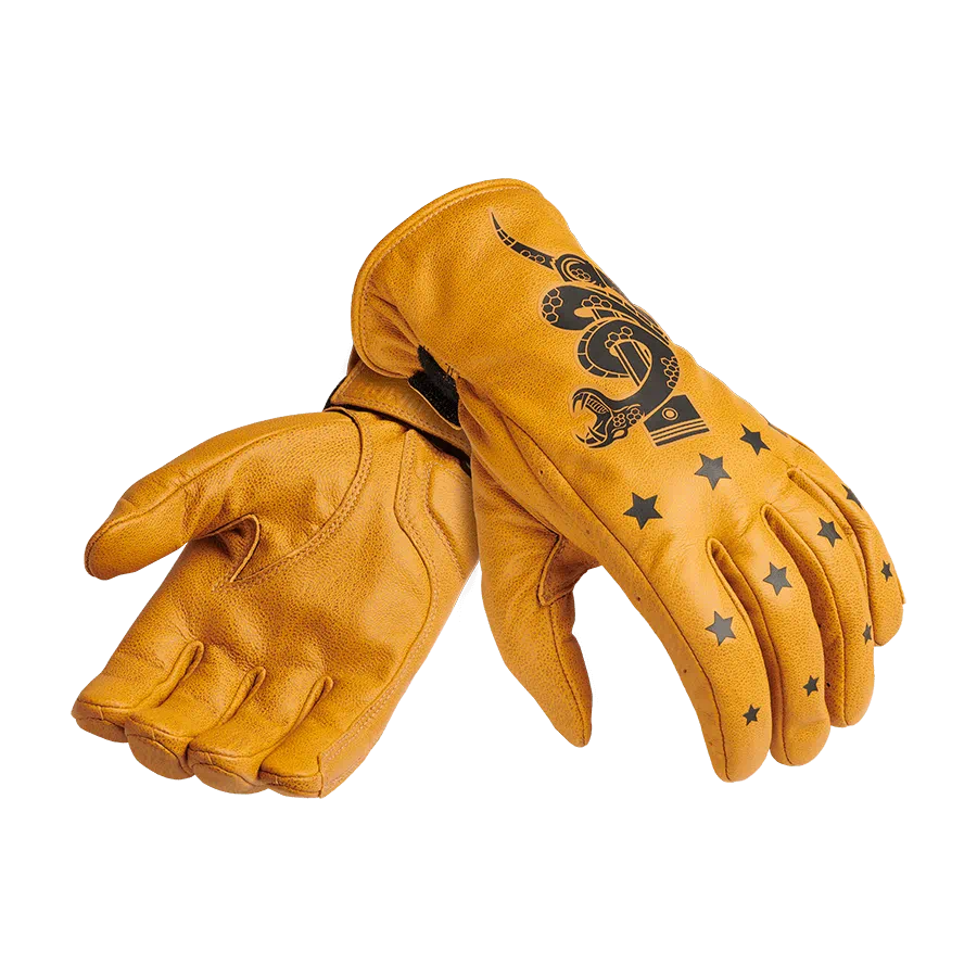 Triumph Spark Glove in Gold