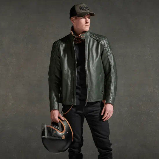 Triumph Ellis Trucker Cap in Khaki & Black
