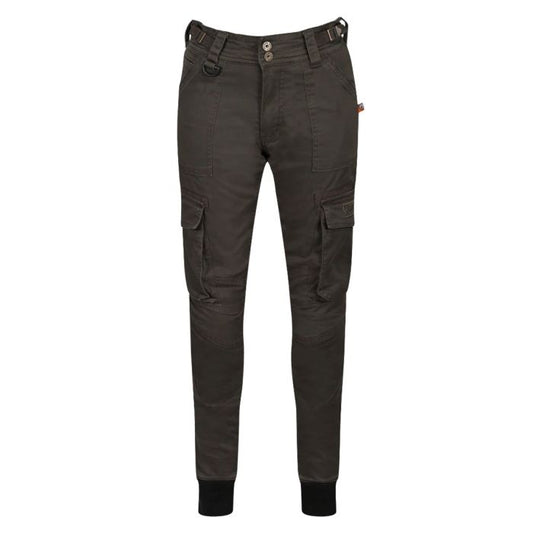 Motogirl® Lara Cargo Olive Green Trousers