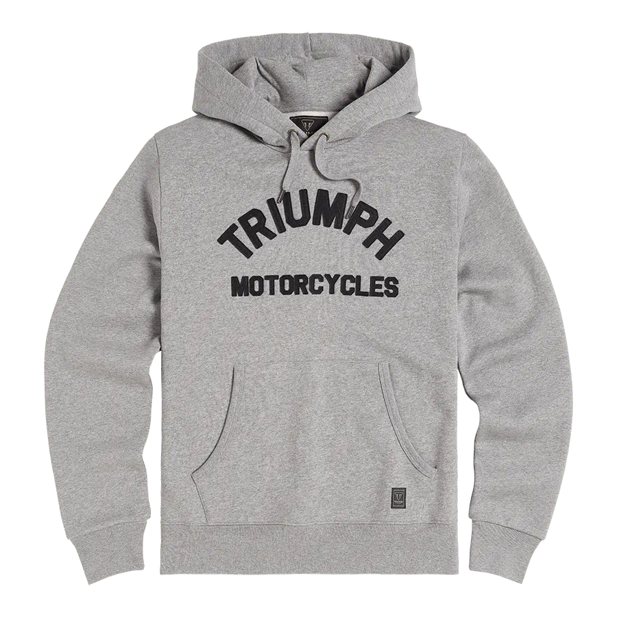 Triumph Carrick Pull-On Hoodie - Grey Marl