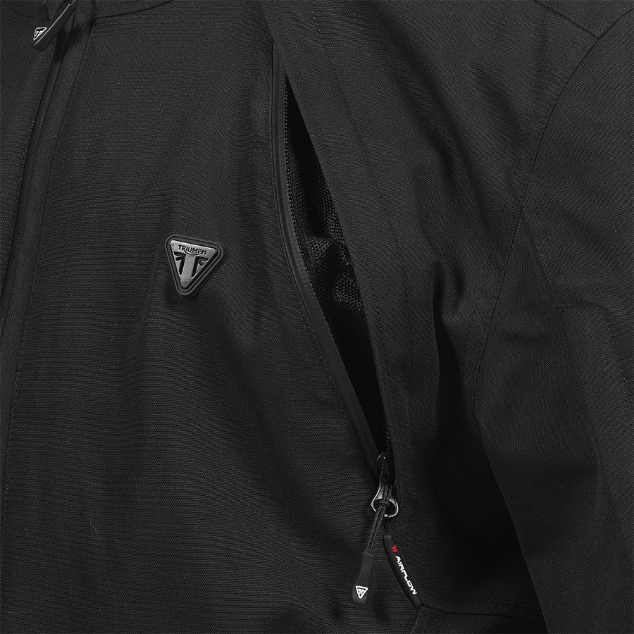 Triumph Warrior Jacket in Black