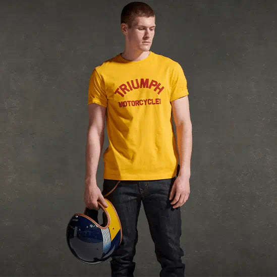 Lucky Brand Men's Triumph Escape Graphic T-shirt In Golden Yellow