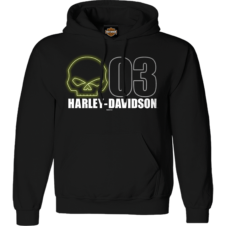 Harley-Davidson® Willie Glow Hoodie - Dealer Norwich