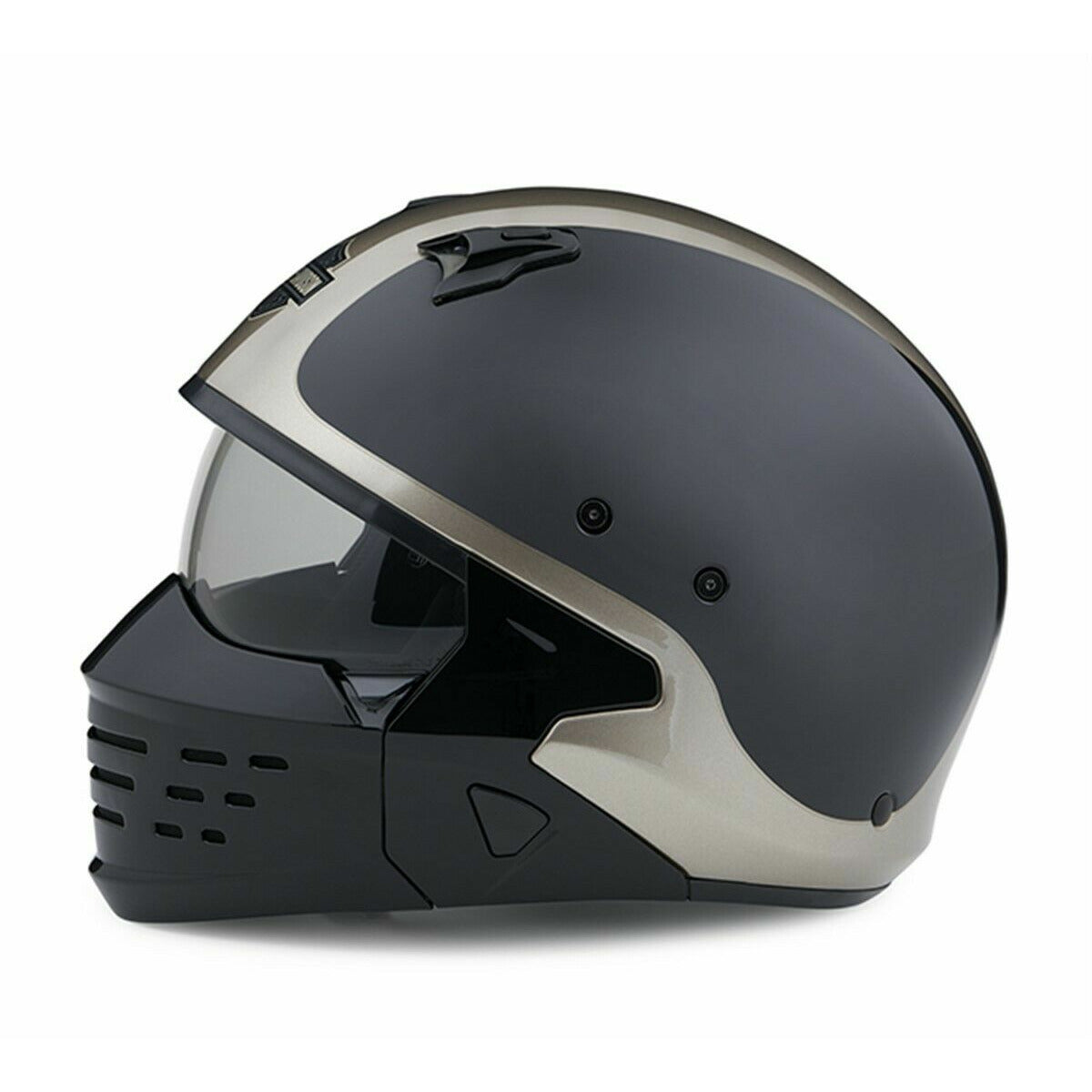 Harley-Davidson® Sport Glide 2-in-1 Grey/Black Helmet