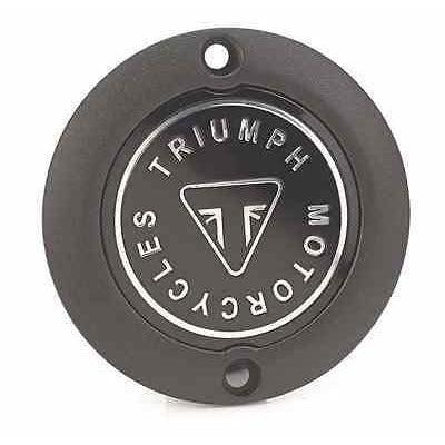 Triumph Accessories Triumph Black Clutch Badge