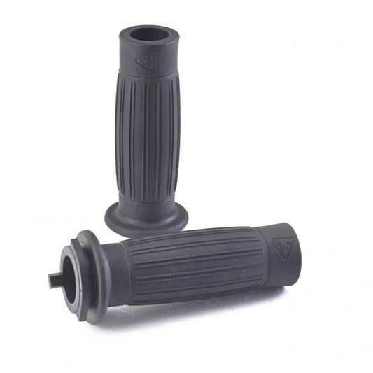 Triumph Accessories Triumph Handlebar Grips - Barrel - Black - 25 mm
