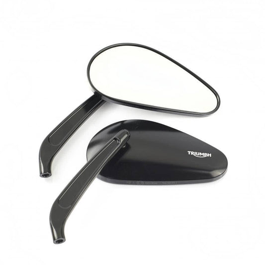 Triumph Accessories Triumph Teardrop Cast Mirrors Pair