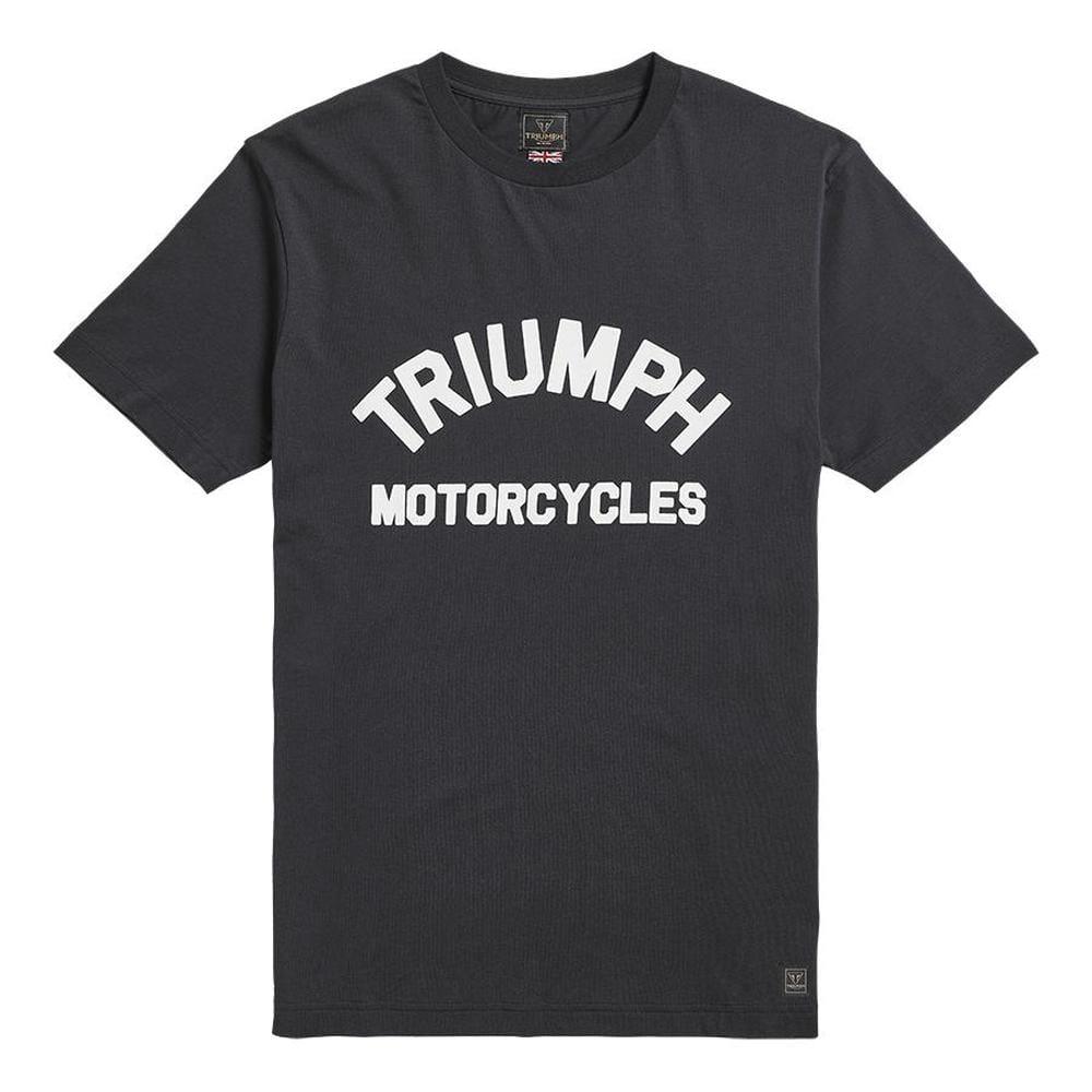 Triumph Burnham Arch Logo T-Shirt Jet Black