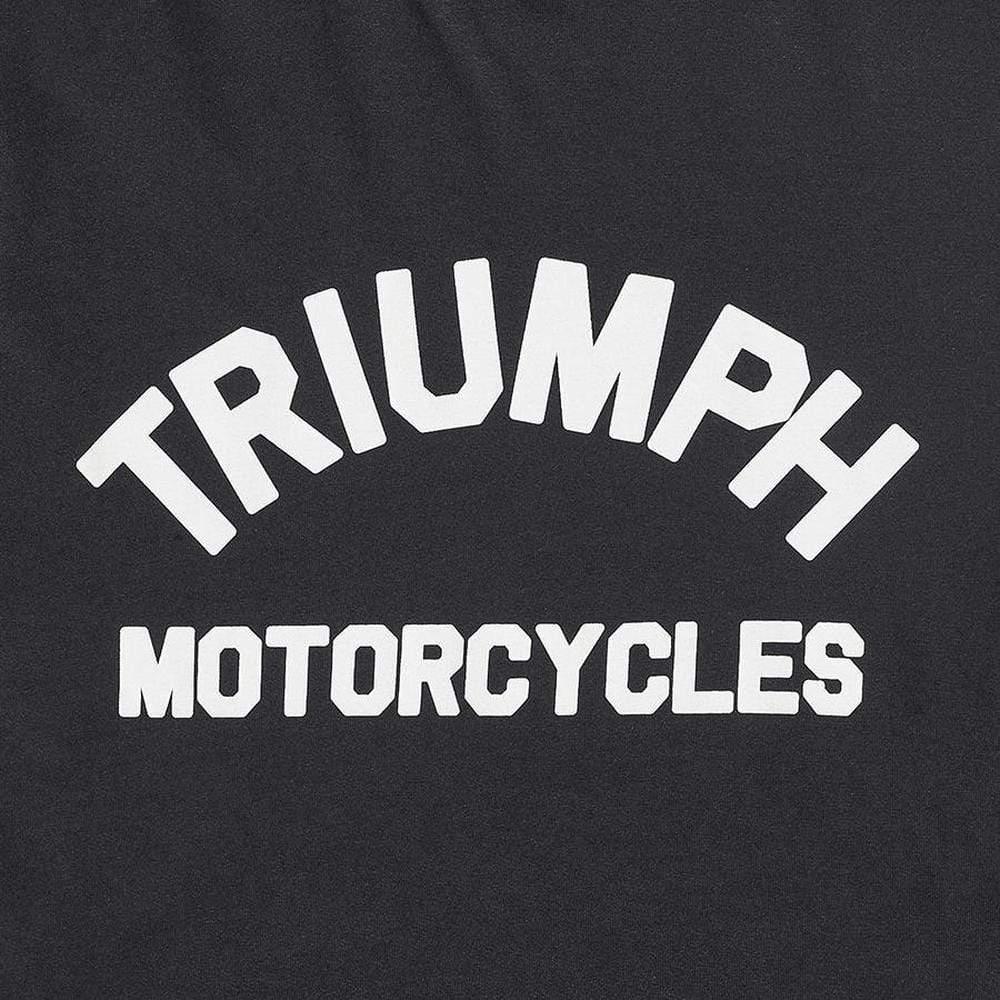 Triumph Burnham Arch Logo T-Shirt Jet Black