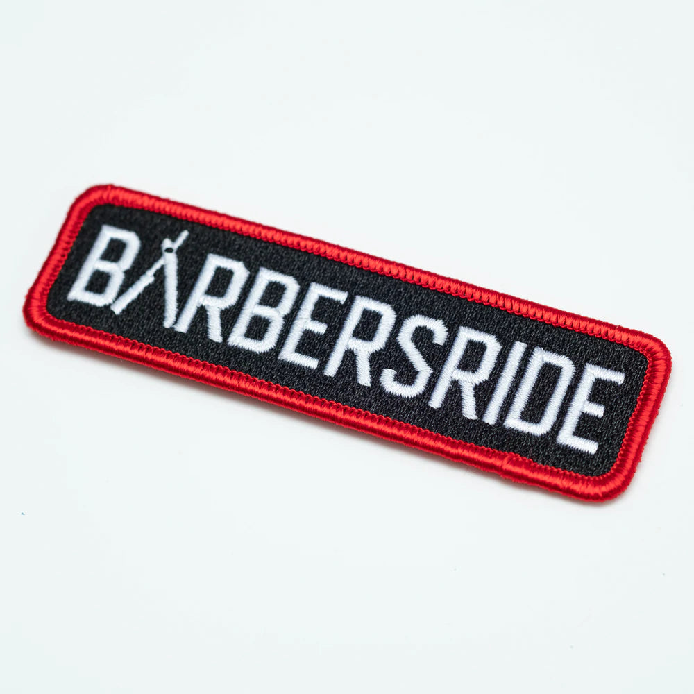 BarbersRide Embroidered Patch
