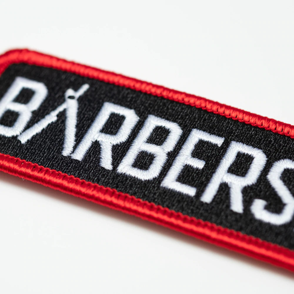 BarbersRide Embroidered Patch